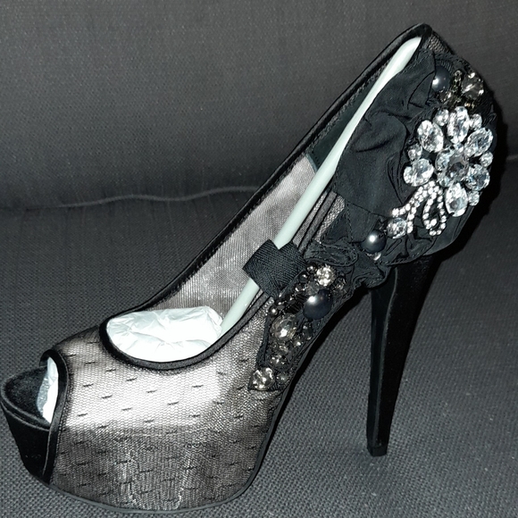 ZigiNY Blacklabel heels  opened toes . New ones - Picture 3 of 7